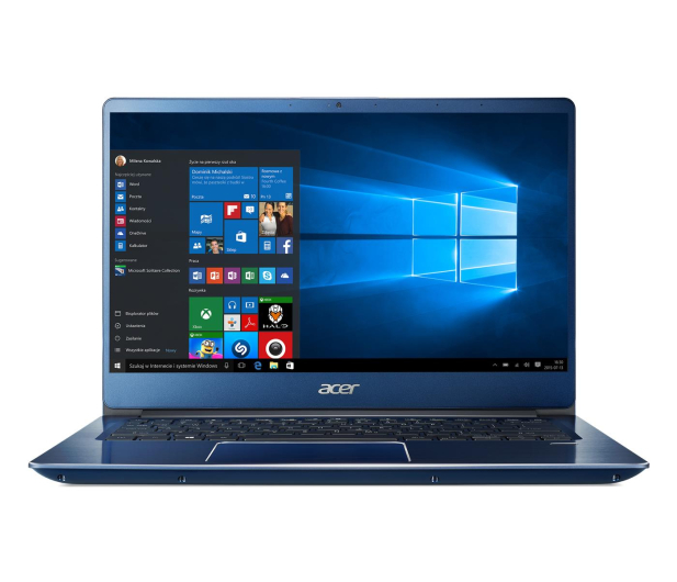 Acer Swift 3 i5-8265U/4GB/512/Win10 FHD IPS MX250 Blue - 498095 - zdjęcie 2